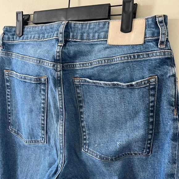 Everlane The Curvy Cheeky Medium Wash High Waist Denim Jean Size 30 Regular - Picture 10 of 13